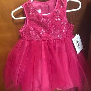 Pink baby dress